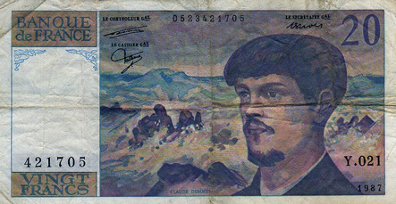 Recto 20 Francs (non daté)