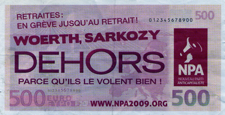 Verso 500 Euros (2009)